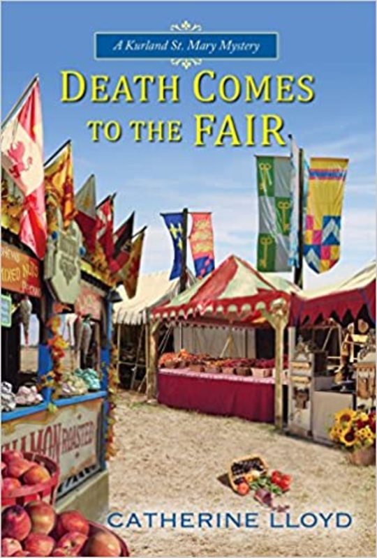 Book cover for "Death Comes to the Fair" by Catherine Lloyd