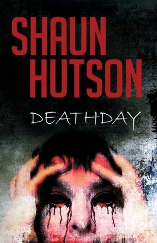 Book cover for "Death Day" by Shaun Hutson