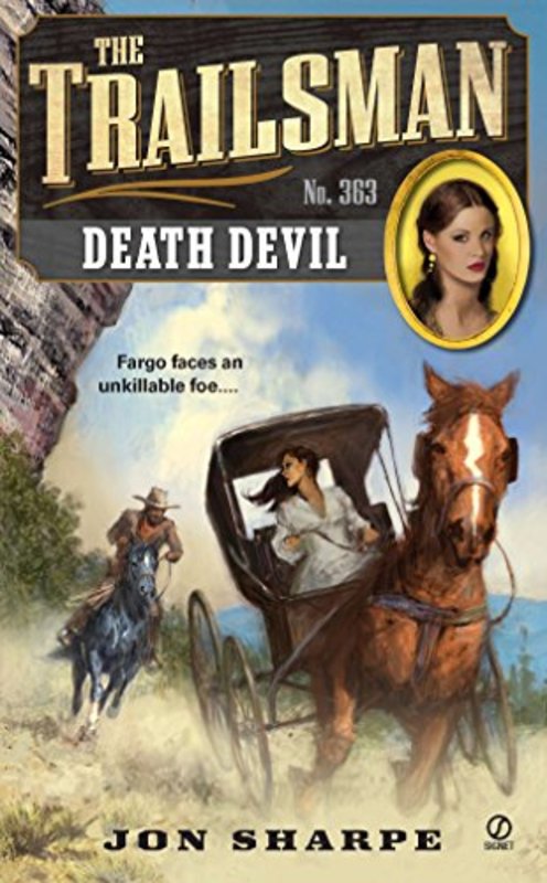 Book cover for "Death Devil" by Jon Sharpe