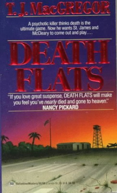 Book cover for "Death Flats" by TJ MacGregor