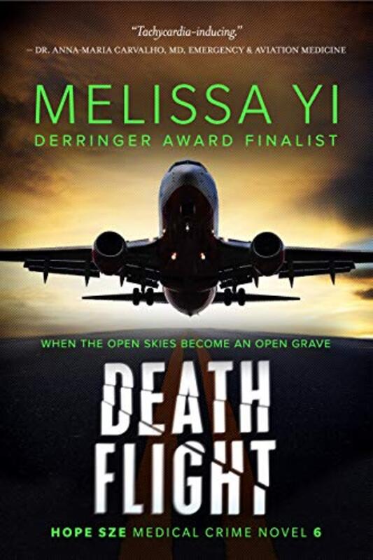 Book cover for "Death Flight" by Melissa Yi