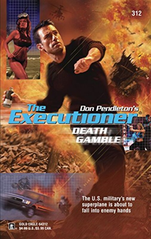 Book cover for "Death Gamble" by Don Pendleton