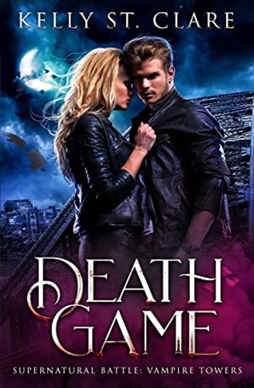 Book cover for "Death Game" by Kelly St Clare