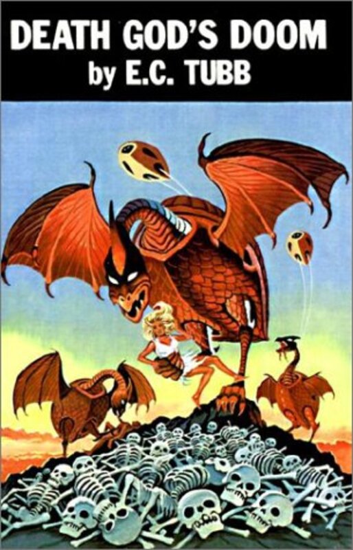 Book cover for "Death God's Doom" by EC Tubb
