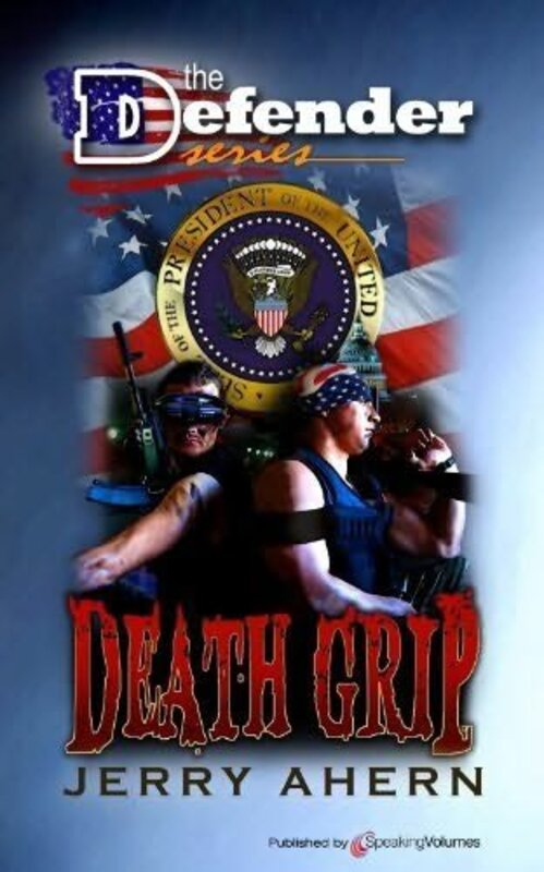 Book cover for "Death Grip" by Jerry Ahern