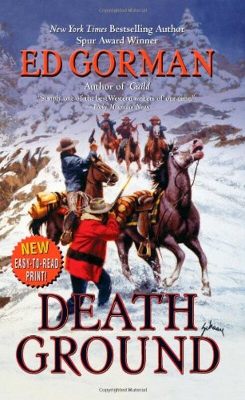 Book cover for "Death Ground" by Ed Gorman