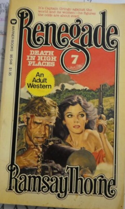 Book cover for "Death In High Places" by Lou Cameron