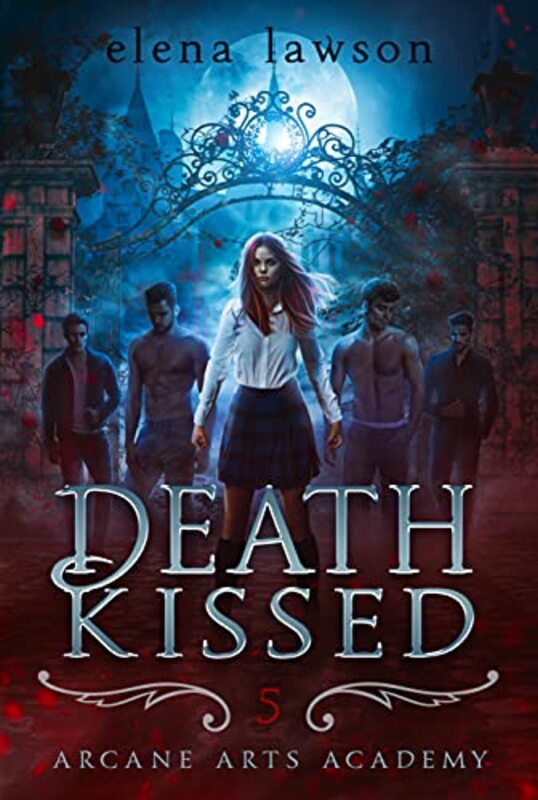Book cover for "Death Kissed" by Elena Lawson