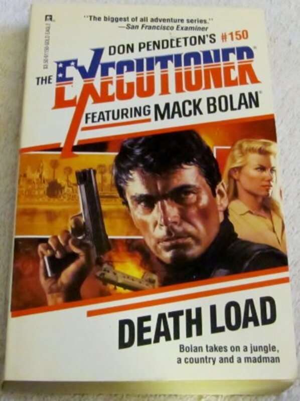 Book cover for "Death Load" by Don Pendleton