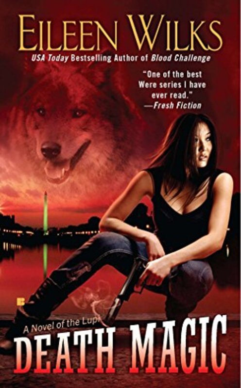 Book cover for "Death Magic" by Eileen Wilks