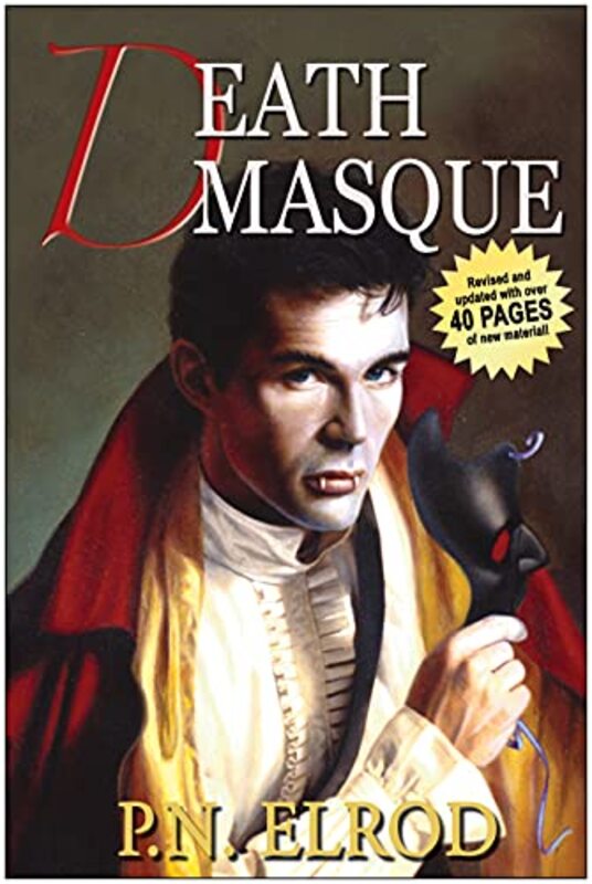 Book cover for "Death Masque" by PN Elrod