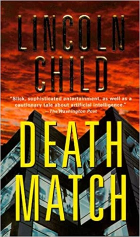 Book cover for "Death Match" by Lincoln Child