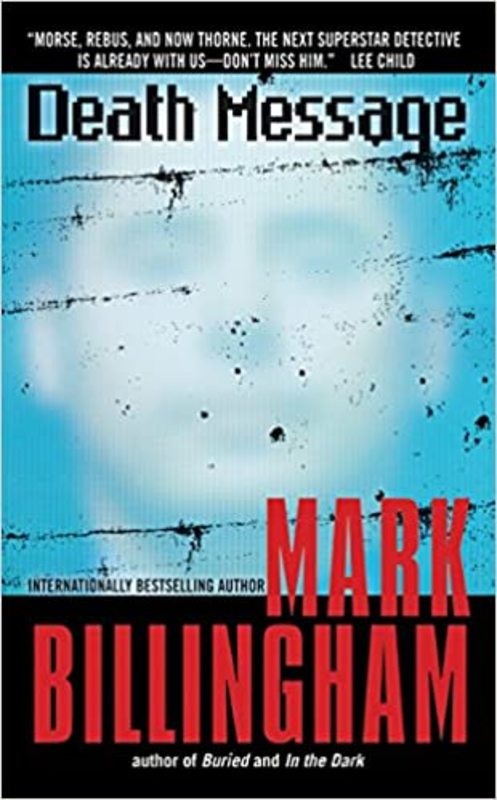 Book cover for "Death Message" by Mark Billingham
