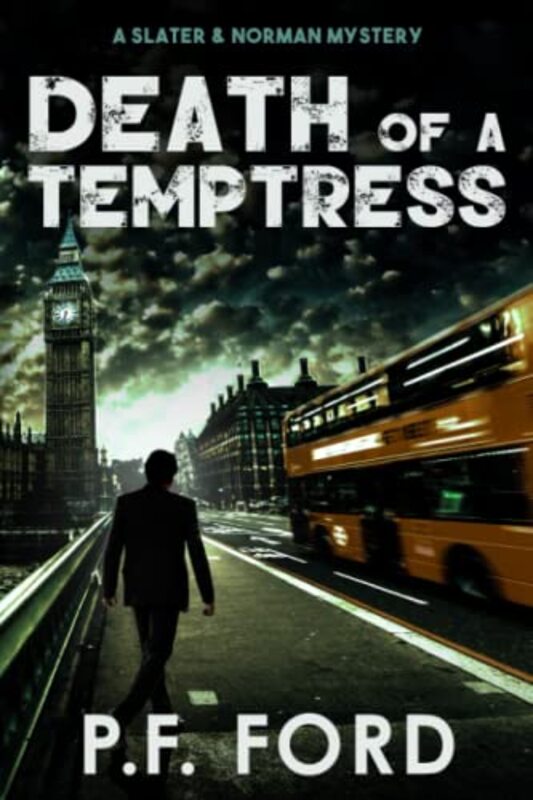 Book cover for "Death Of A Temptress" by PF Ford