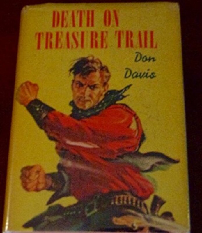 Book cover for "Death On Treasure Trail" by Davis Dresser