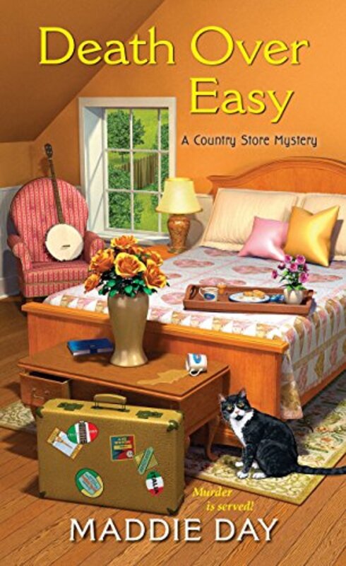 Book cover for "Death Over Easy" by Maddie Day