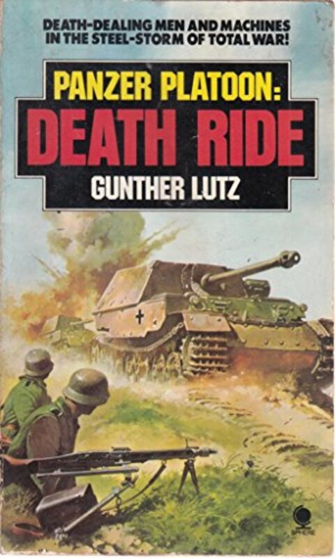 Book cover for "Death Ride" by Gunther Lutz
