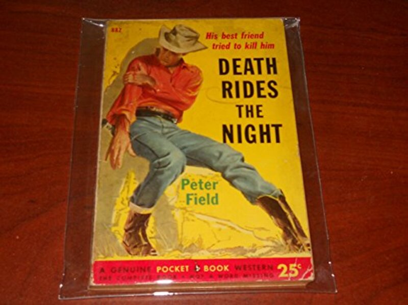 Book cover for "Death Rides The Night" by Davis Dresser
