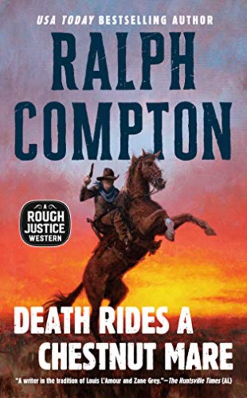 Book cover for "Death Rides a Chestnut Mare" by Ralph Cotton