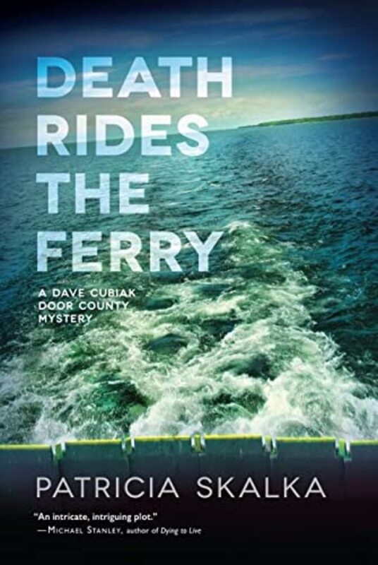 Book cover for "Death Rides the Ferry" by Patricia Skalka