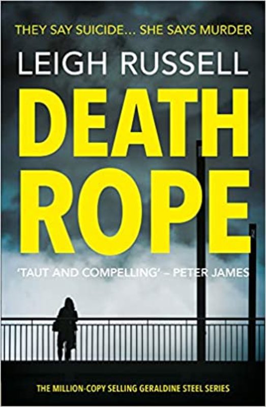 Book cover for "Death Rope" by Leigh Russell