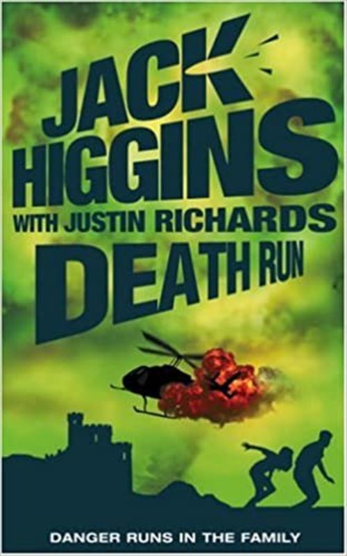 Book cover for "Death Run" by Jack Higgins