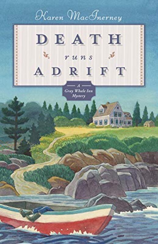 Book cover for "Death Runs Adrift" by Karen MacInerney