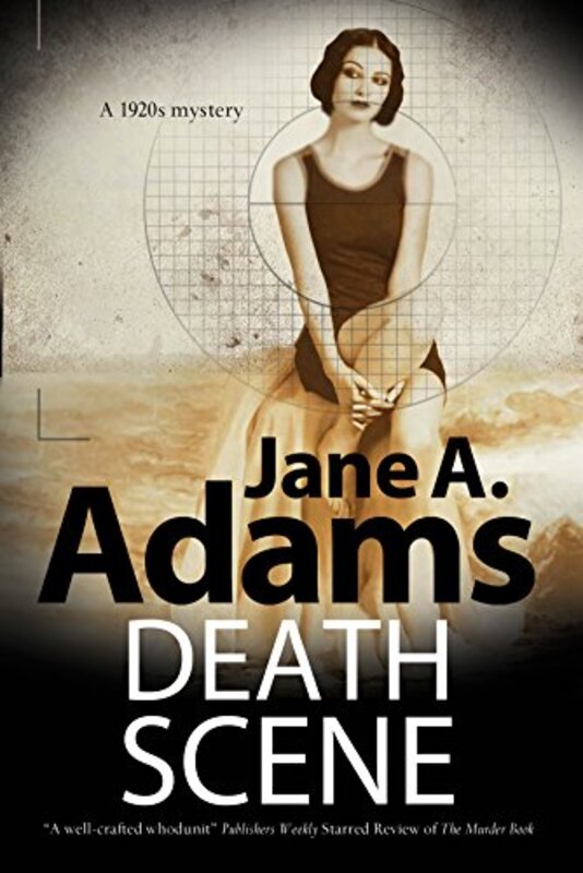 Book cover for "Death Scene" by Jane Adams