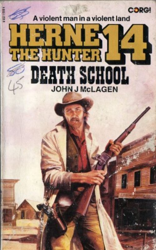 Book cover for "Death School" by John Harvey