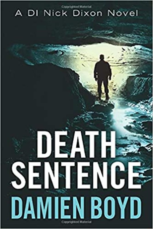 Book cover for "Death Sentence" by Damien Boyd