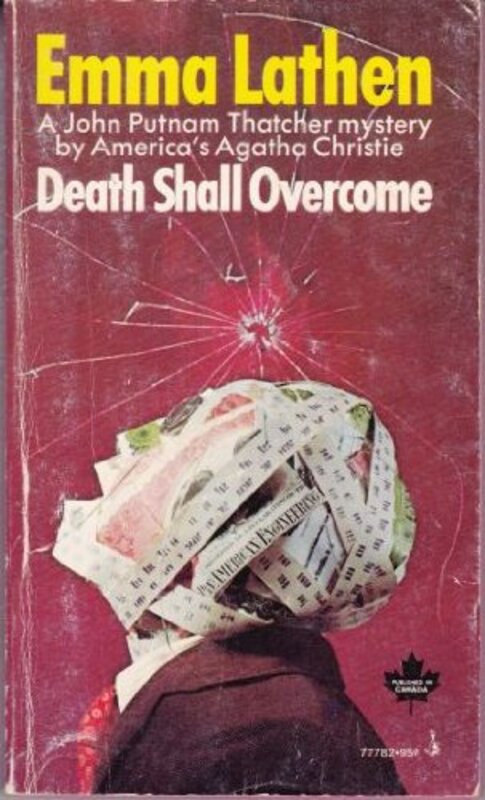 Book cover for "Death Shall Overcome" by Emma Lathen