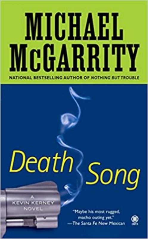Book cover for "Death Song" by Michael McGarrity