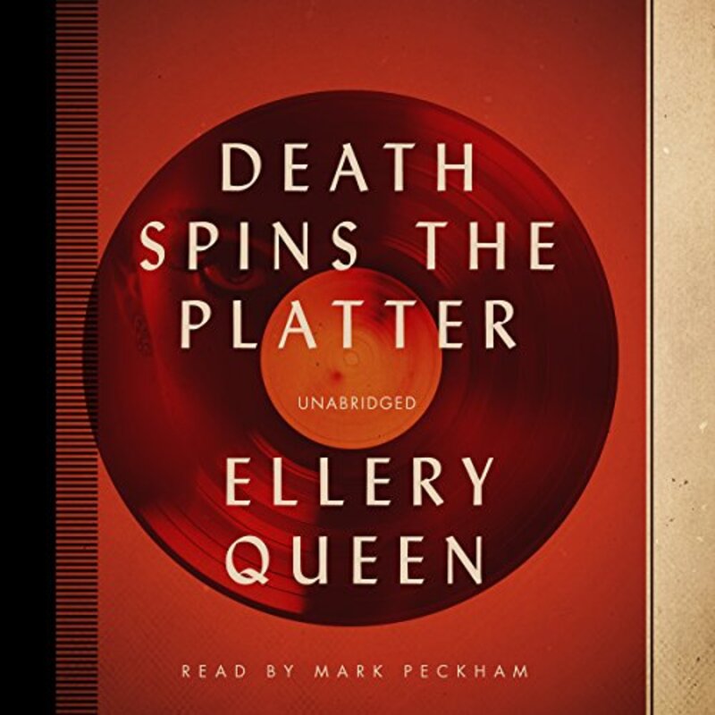 Book cover for "Death Spins the Platter" by Ellery Queen