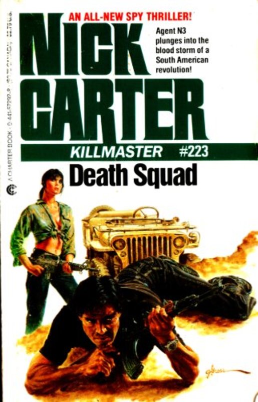 Book cover for "Death Squad" by Nick Carter