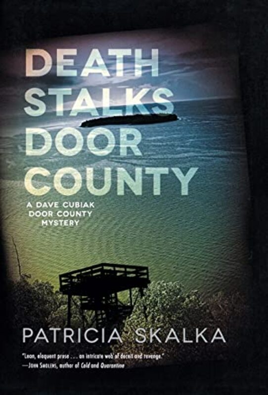 Book cover for "Death Stalks Door County" by Patricia Skalka