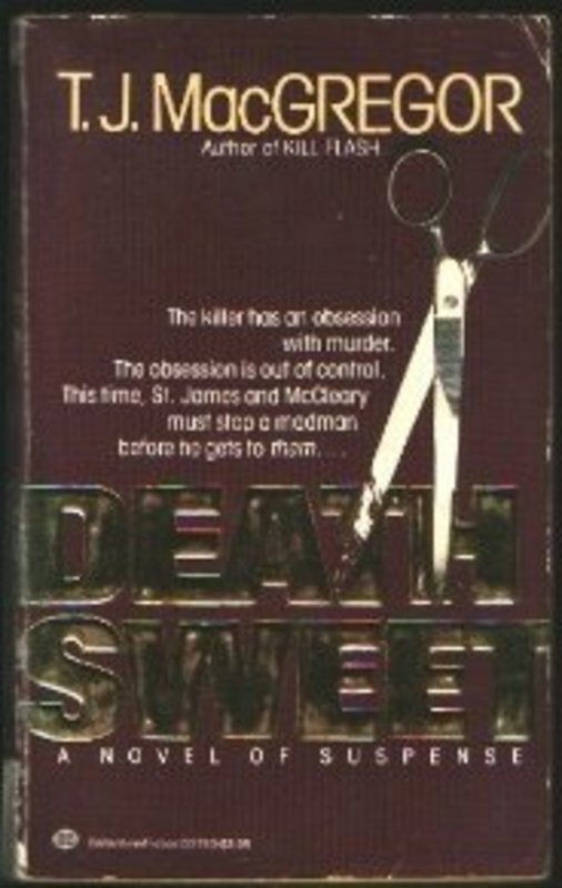 Book cover for "Death Sweet" by TJ MacGregor