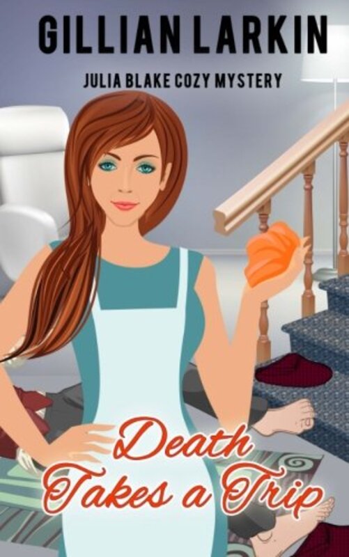 Book cover for "Death Takes A Trip" by Gillian Larkin