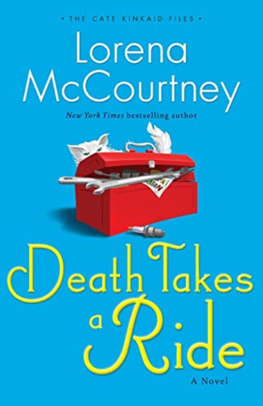 Book cover for "Death Takes a Ride" by Lorena McCourtney