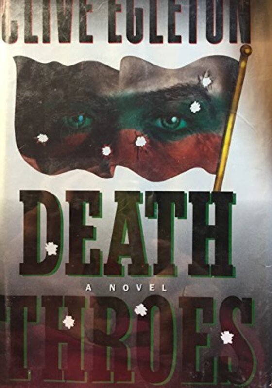 Book cover for "Death Throes" by Clive Egleton