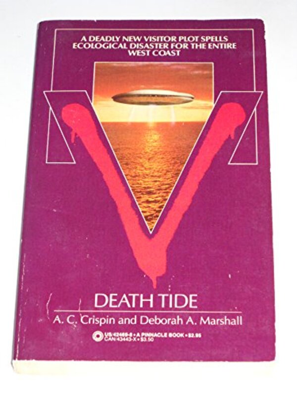 Book cover for "Death Tide" by AC Crispin