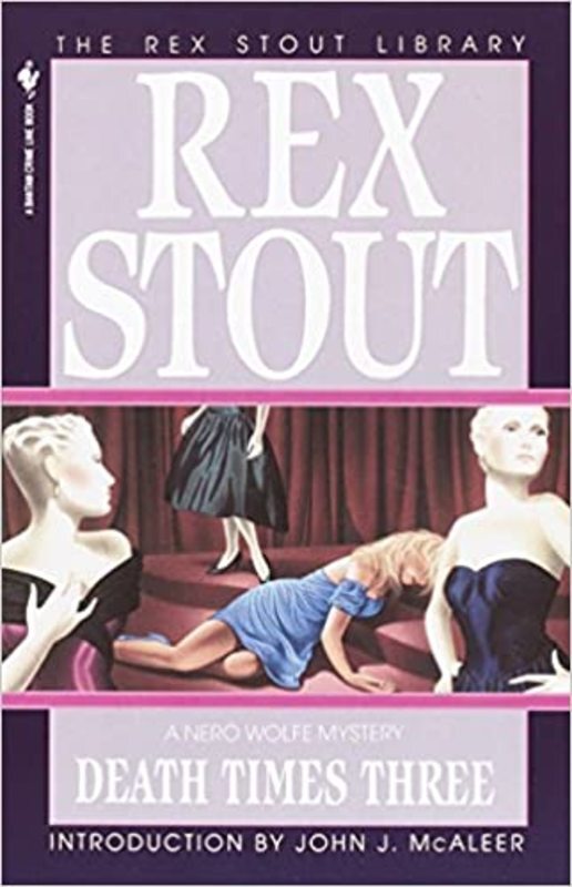 Rex Stout book cover
