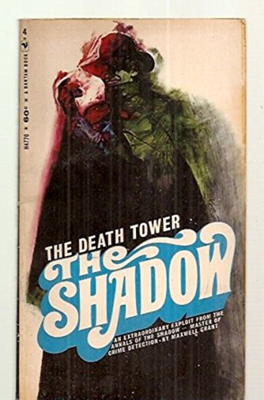 Book cover for "Death Tower" by Maxwell Grant