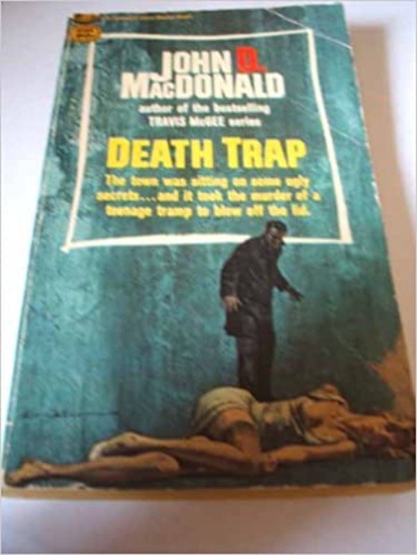 Book cover for "Death Trap" by John D. MacDonald