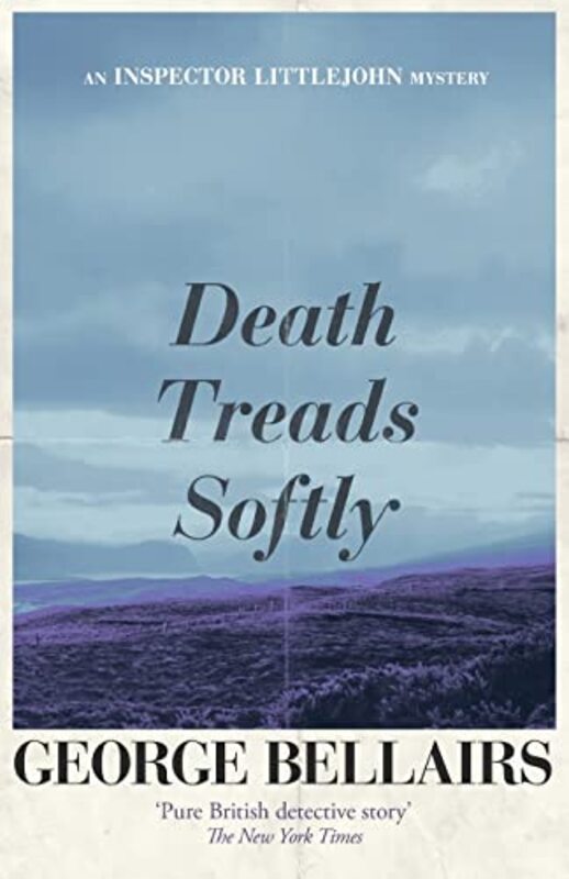 Book cover for "Death Treads Softly" by George Bellairs