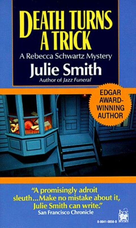 Book cover for "Death Turns a Trick" by Julie Smith
