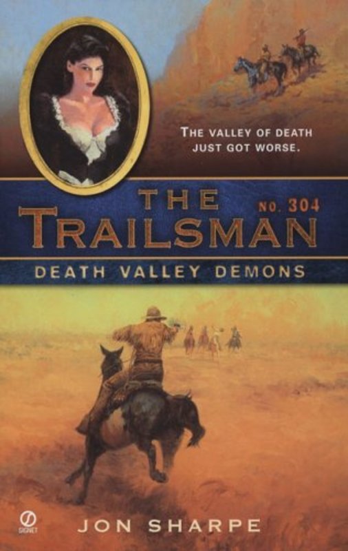 Book cover for "Death Valley Demons" by Jon Sharpe