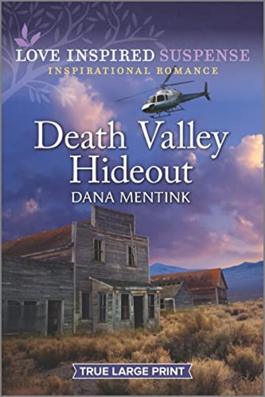 Book cover for "Death Valley Hideout" by Dana Mentink