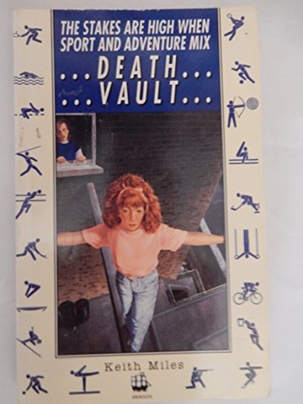 Book cover for "Death Vault" by Conrad Allen