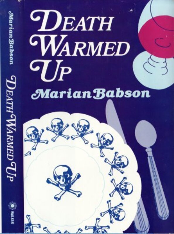 Book cover for "Death Warmed Up" by Marian Babson