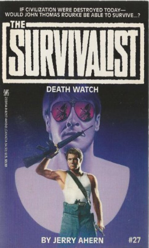 Book cover for "Death Watch" by Jerry Ahern